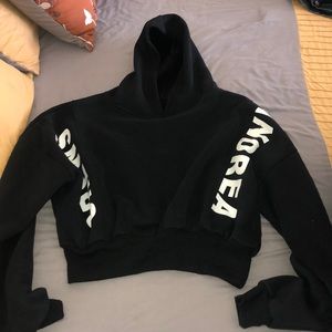 A Cropped Romwe Sweatshirt